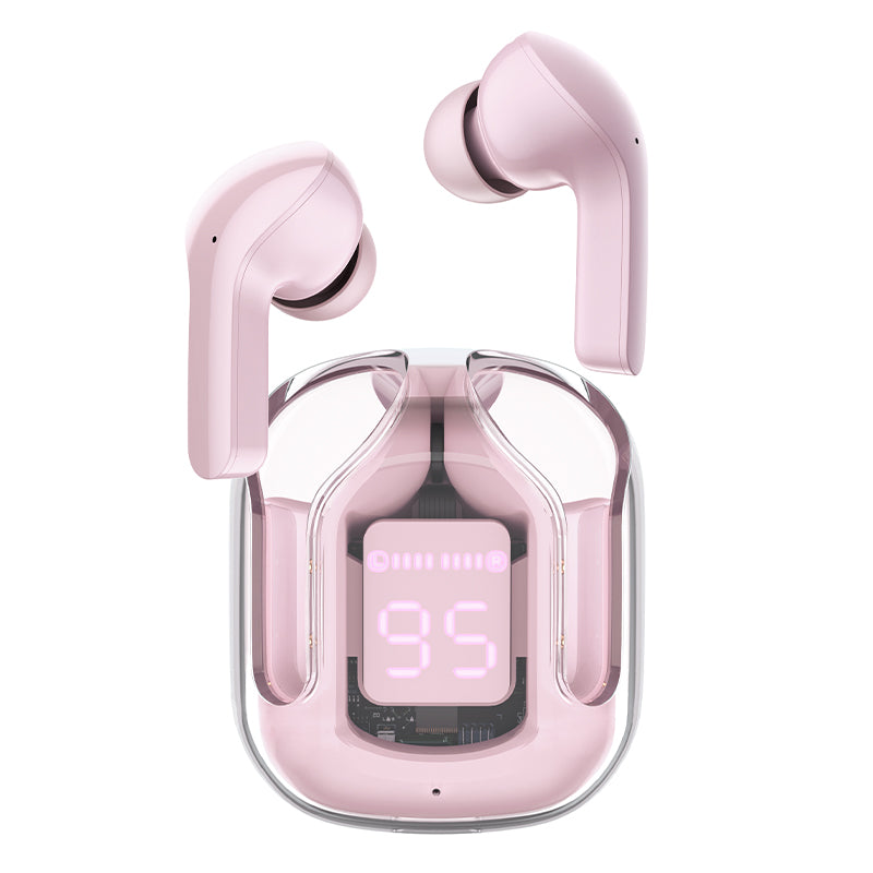 ACEFAST T6 TWS Wireless Bluetooth 5.2 Earphone Earbuds In-ear Stereo Music Calling Headset with Translucent Charging Case ACEFAST T6 TWS Wireless Bluetooth 5.2 Earphone Earbuds In-ear Stereo Music Calling Headset with Translucent Charging Case